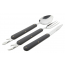 Camping-Besteckset Platoon, schwarz