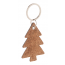 Schlüsselanhänger Weihnachtsbaum Korkki, natur