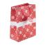 Geschenktasche Palokorpi S, weiß/rot