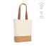 "Chimborazo Tote Bag" Einkaufstasche aus recycelter Baumwolle (180 g/m²) und Kork