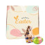 Präsent mit Lindt Schokoladeneiern und Lindt Goldhase