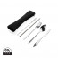 4-teiliges wiederverwendbares Besteckset aus Stainless-Steel