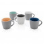 Keramiktasse innen coloriert, 300ml
