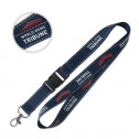 Lanyard mit reflektierenden Fäden und abnehmbarem Steckverschluss