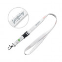 Recyceltes PET Lanyard mit Steckverschluss 