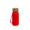 Trinkflasche "Natural", 400 ml, inkl. Strap, rot