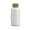 Trinkflasche "Natural", 1,0 l, inkl. Strap, weiß, transparent