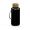 Trinkflasche "Natural", 1,0 l, inkl. Strap, schwarz