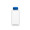 Trinkflasche "Refresh", 700 ml, transparent, blau