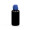 Trinkflasche "School", 700 ml, schwarz, blau