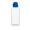 Trinkflasche "School", 1,0 l, transparent, blau