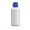 Trinkflasche "School", 1,0 l, weiß, blau