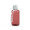 Trinkflasche "School", 700 ml, inkl. Strap, transluzent-rot, weiß