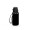 Trinkflasche "School", 400 ml, inkl. Strap, schwarz, schwarz