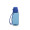 Trinkflasche "School", 400 ml, inkl. Strap, transluzent-blau, blau