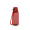 Trinkflasche "School", 400 ml, inkl. Strap, transluzent-rot, rot