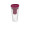 Isolierbecher "Mocha" mit Teesieb, transparent, berry