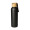 Aluminiumflasche "Bamboo" 0,6 l, schwarz, natur