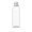 Trinkflasche Carve "School", 1,0 l, transparent, weiß
