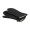 Ofenhandschuh "Heat resistant", 2er Set, schwarz