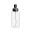 Sprayflasche "Superior", 700 ml, transparent-braun, silber