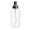 Sprayflasche "Superior", 1,0 l, transparent-braun, silber