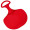 Schneeflitzy "Standard", standard-rot