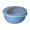 Food-Bowl "ToGo", Deluxe, 1,0 l, behagliches blau, transparent