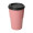 Riffel-Kaffeebecher "ToGo", 300 ml, raffiniertes rot, schwarz