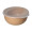 Food-Bowl "ToGo", Classic, 1,0 l, beständiges braun, transparent-milchig