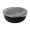 Food-Bowl "ToGo", Classic, 2,2 l, schwarz, transparent