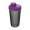 Shaker "Energy", 0,60 l, transparent-grau, brombeere