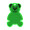 Reflektor "Bär", transparent-grün