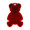 Reflektor "Bär", transparent-rot