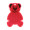 Reflektor "Bär", transparent-pink