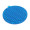 Reflektor "Rund", transparent-blau