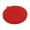 Reflektor "Rund", transparent-rot