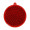 Reflektor "Rund", transparent-rot