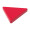 Magnet "Dreieck", standard-rot
