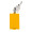 Chip-Schlüsselanhänger "Square", standard-gelb