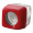 Standlupe "Mikro", standard-rot