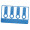 Reifenmarkierset "Car", standard-blau