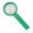 Stiellupe "Handle 3 x", standard-grün