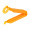 Tütenclip "Easy Fresh", standard-gelb