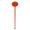 Cocktail-Rührstab "Oval", standard-rot