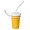Trinkbecher "Take Away" 0,4 l, standard-gelb