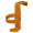Flaschenhalter "Store", standard-orange