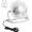 Tischventilator Bali, weiss
