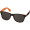 Sun Ray Sonnenbrille mit zweifarbigen Tönen, orange, schwarz