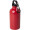 Oregon 400 ml RCS-zertifizierte, einwandige Trinkflasche aus Edelstahl mit Karabinerhaken, rot
